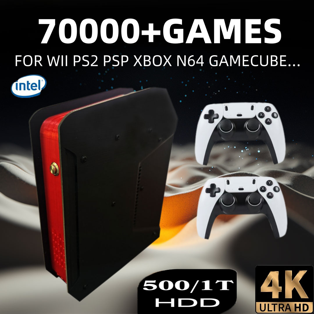 Retro Gaming Ps2 - X4 Retro Video Game Console With
