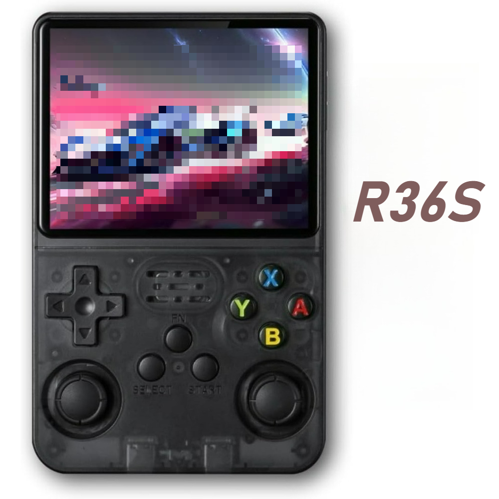 Retro Gaming R36S - R36S Retro Games Console 3.5-Inch IPS