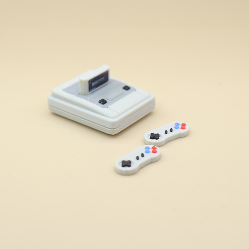 1set Dollhouse Mini Retro Game - Retro Gaming Setup ulasan dan harga