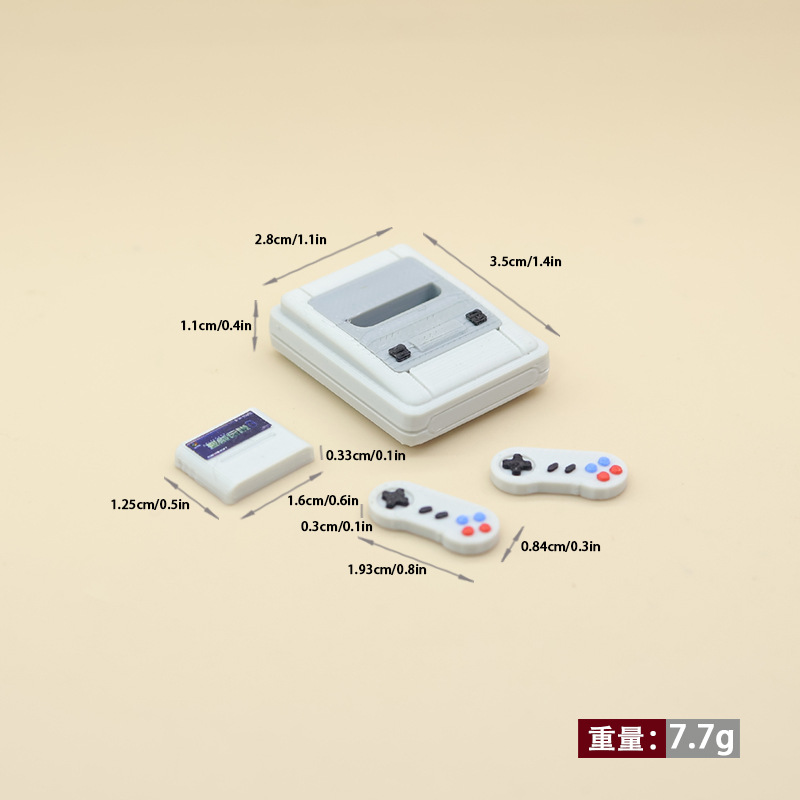 1set Dollhouse Mini Retro Game - Retro Gaming Setup ulasan dan harga
