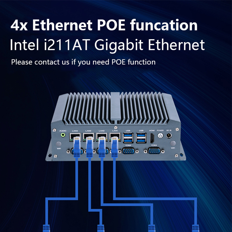 XCY X77 Fanless Industrial Min - Intel Cpu Core I5 ulasan dan harga
