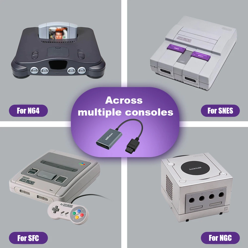 Bitfunx 720P Svideo / AV To HD - Retro Gaming Setup ulasan dan harga