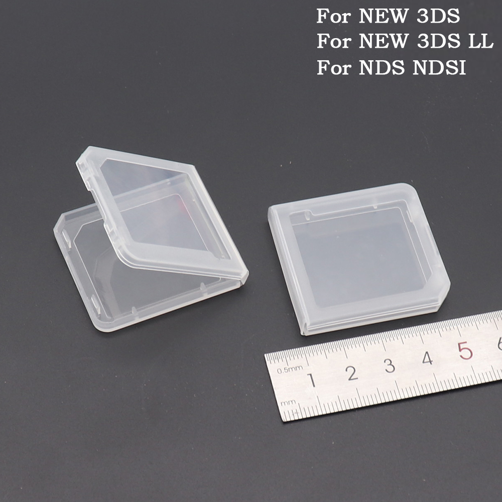 10 Pcs Clear Plastic Game Cart - Game Cartridge Case ulasan dan harga