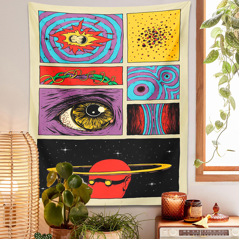 VIKAMA Psychedelic Collage Art - Retro Gaming Upscaler ulasan dan harga