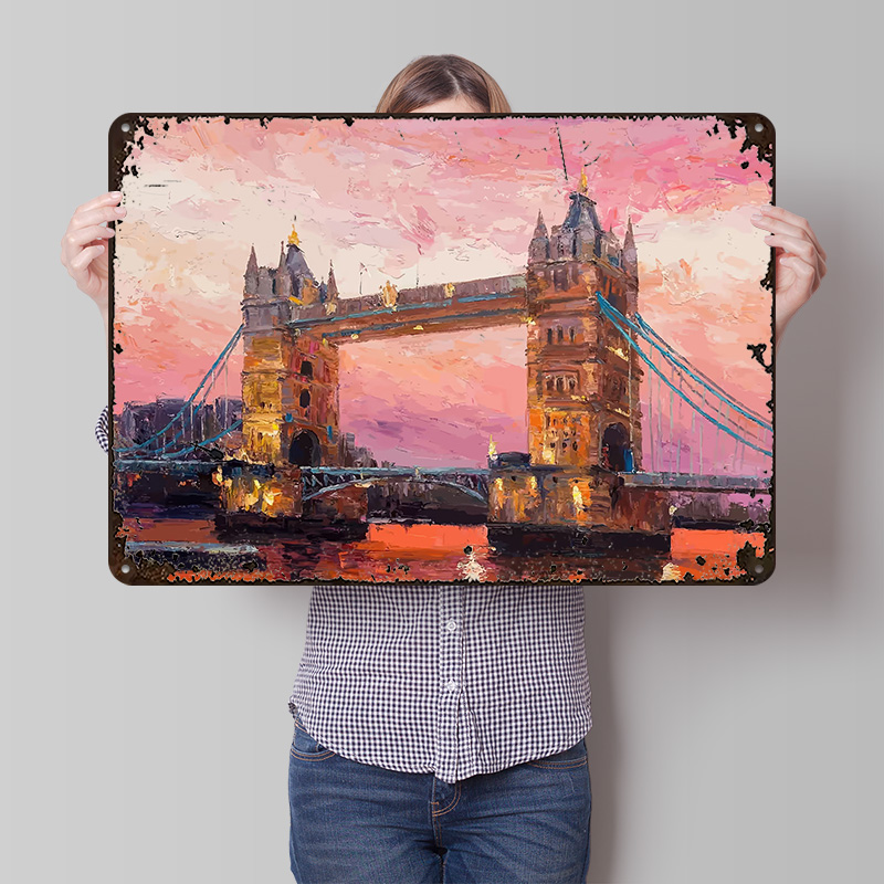 Travel to London Metal Poster  - Retro Gaming In London ulasan dan harga
