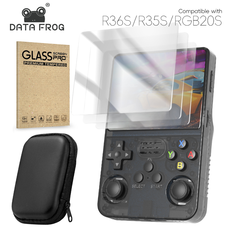 DATA FROG R36S Screen Protecto - Retro Gaming R36S ulasan dan harga