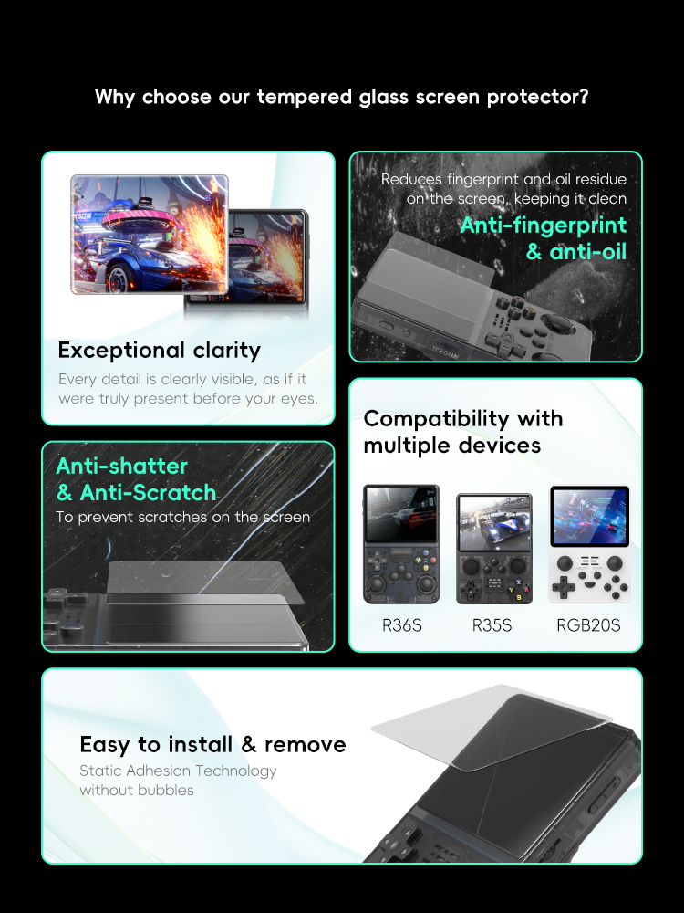 DATA FROG R36S Screen Protecto - Retro Gaming R36S ulasan dan harga