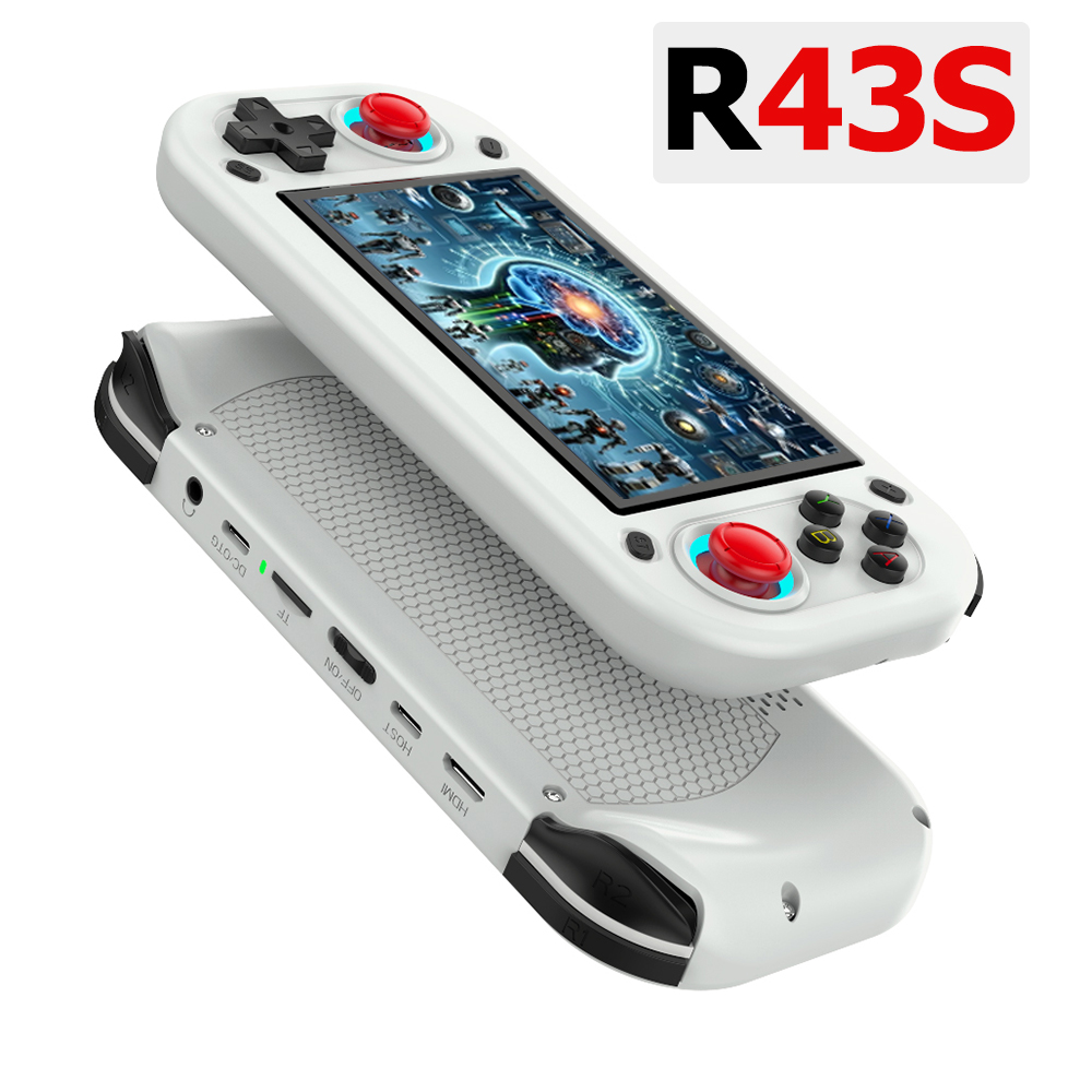 R43S Retro Handheld Video Game - Retro Gaming Console Lego ulasan dan harga