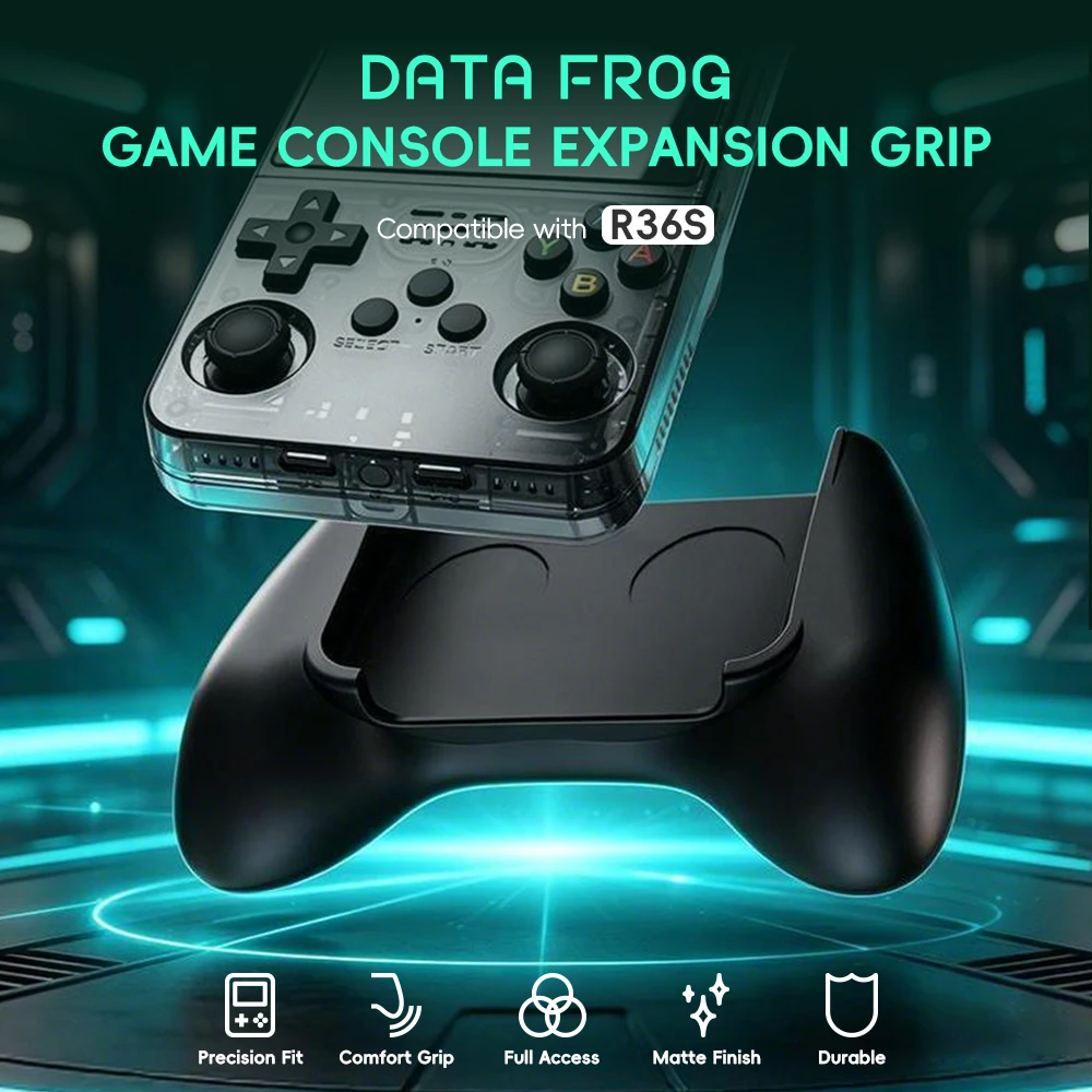 Data Frog R36S Game Grip Ergon - Retro Gaming R36S ulasan dan harga