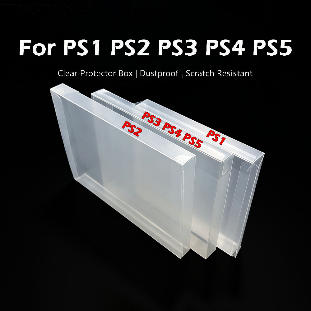 1‑10PCS Clear PET Game Protect - Game Cartridge Case ulasan dan harga
