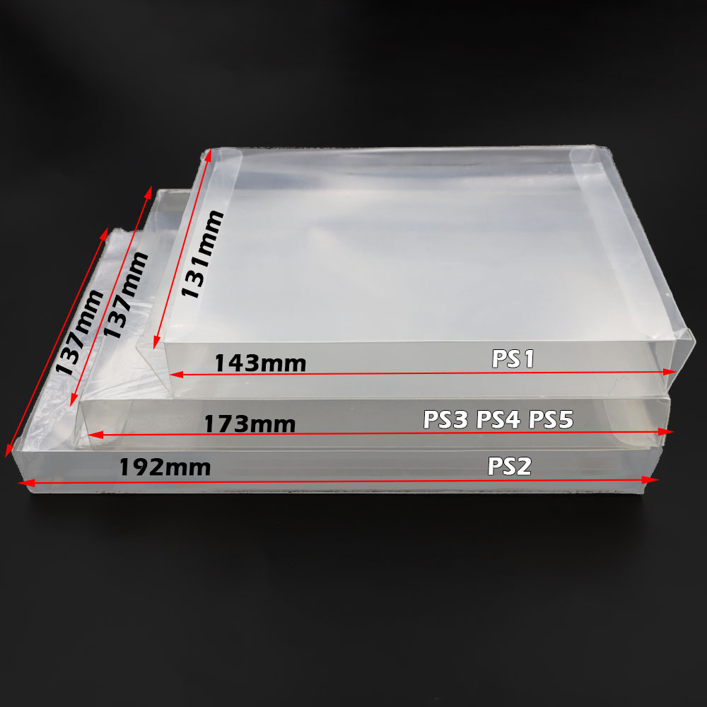 1‑10PCS Clear PET Game Protect - Game Cartridge Case ulasan dan harga