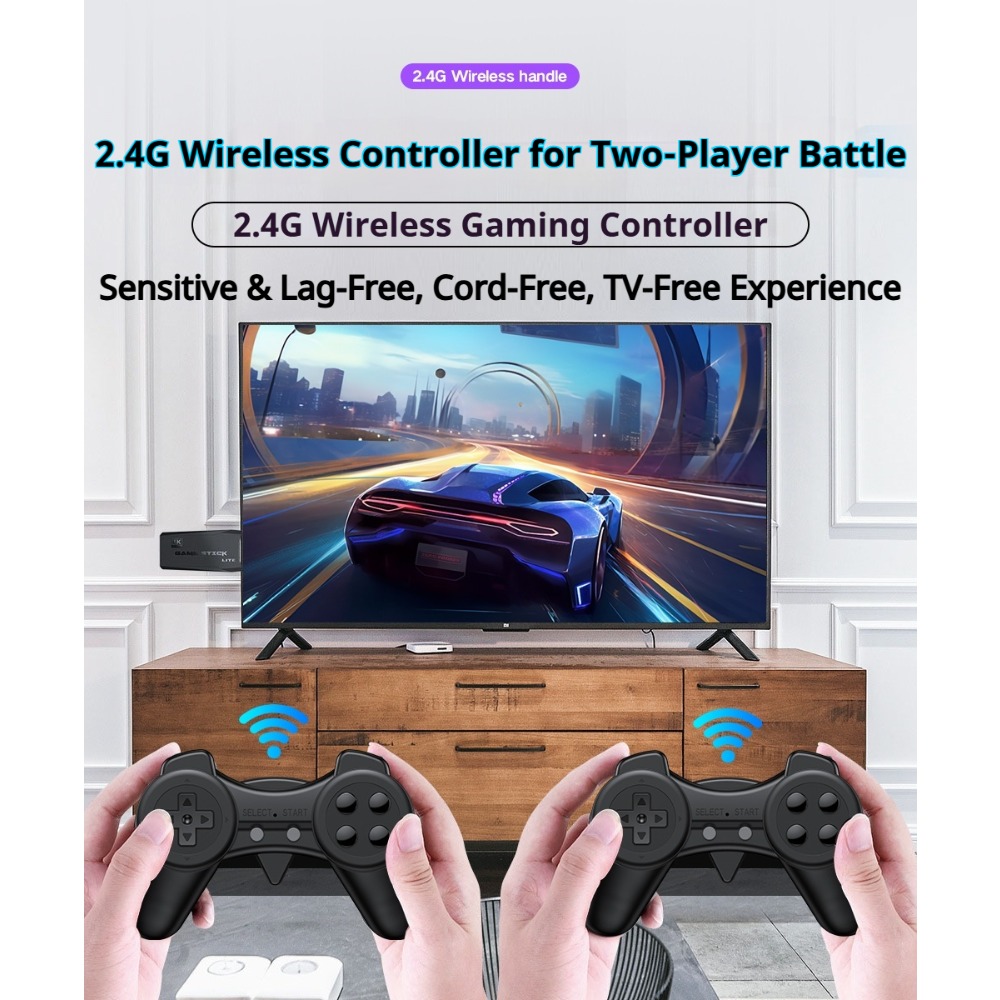 Portable 4K Retro Game Stick C - Retro Gaming Console Lego ulasan dan harga