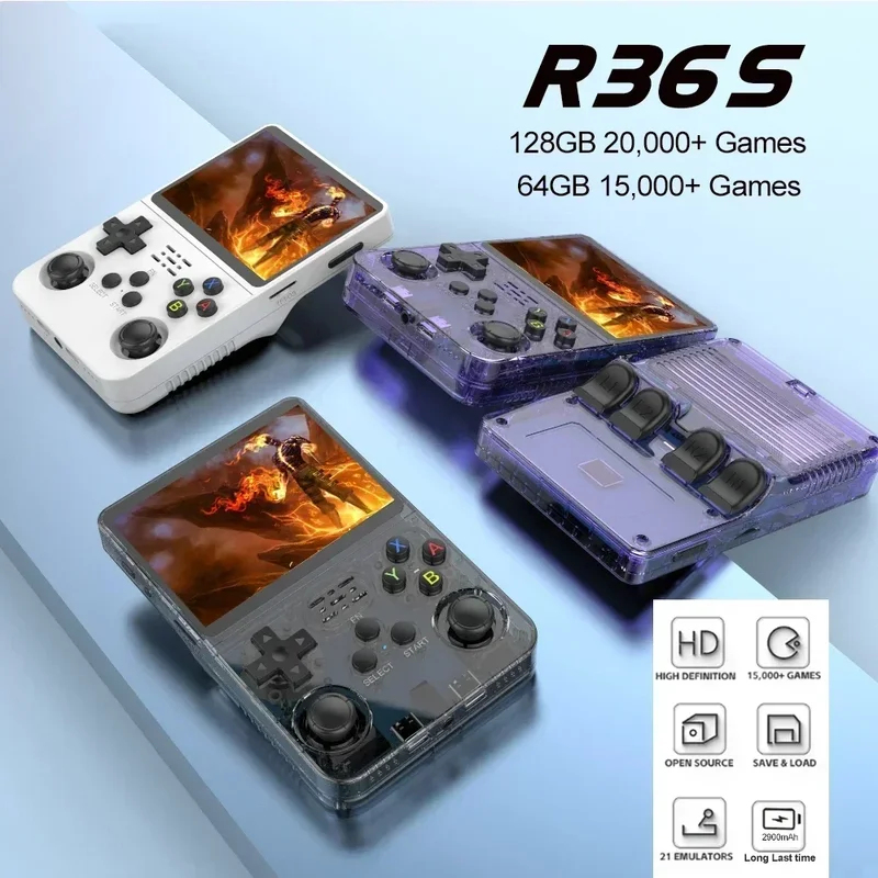 R36S Retro Handheld Game Conso - Retro Gaming R36S ulasan dan harga