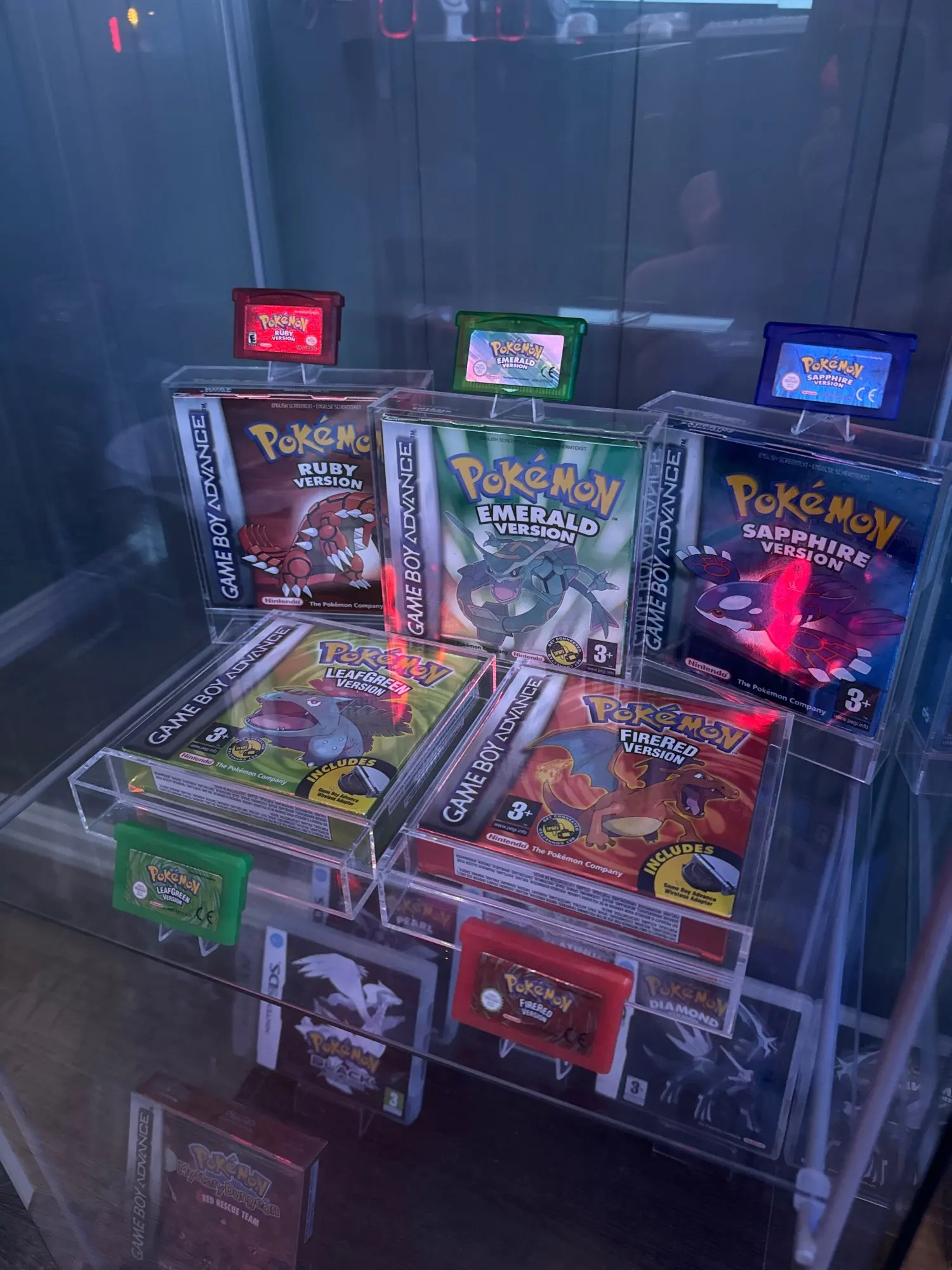 Luxury Clear Acrylic Protectiv - Game Cartridge Case ulasan dan harga