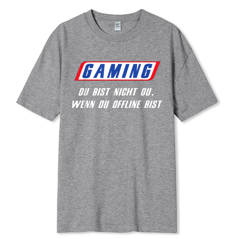 Funny German T Shirt Gaming Du - Retro Gaming Gift Ideas ulasan dan harga