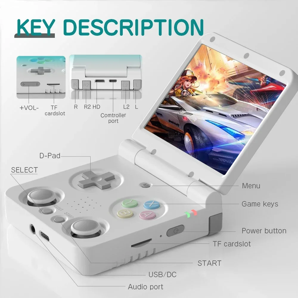 MIYOO Flip V2 Handheld Game Co - Retro Gaming On Linux ulasan dan harga