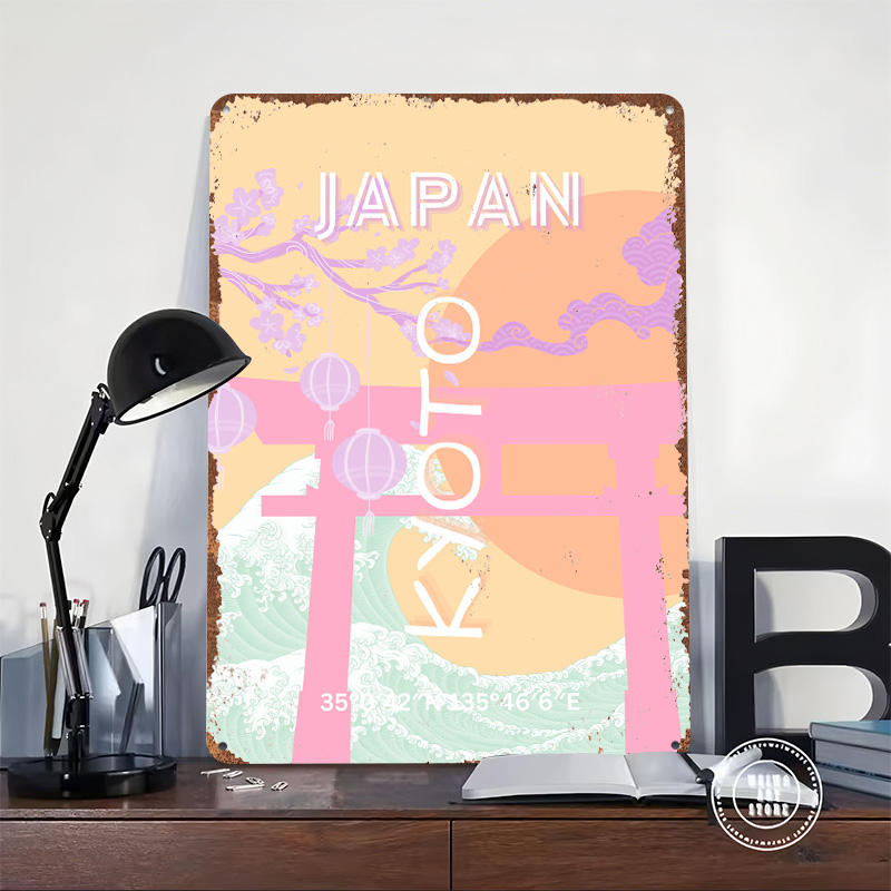 Kyoto Japan Travel Art Metal P - Retro Gaming Kyoto ulasan dan harga