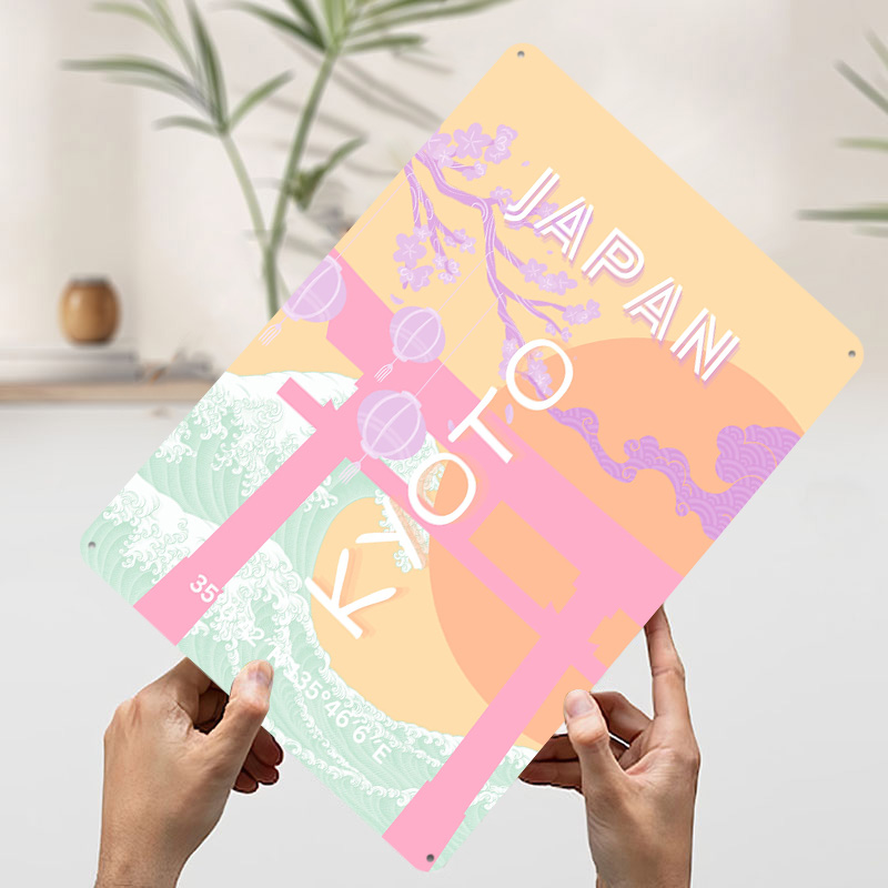 Kyoto Japan Travel Art Metal P - Retro Gaming Kyoto ulasan dan harga