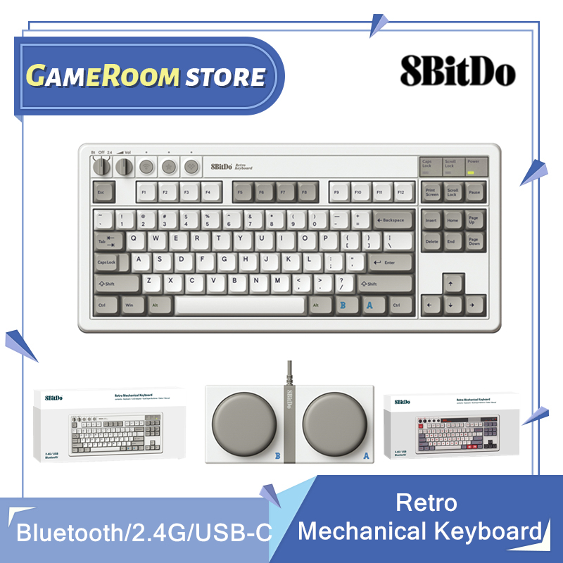 8Bitdo Retro Mechanical Keyboa - Retro Gaming Setup ulasan dan harga