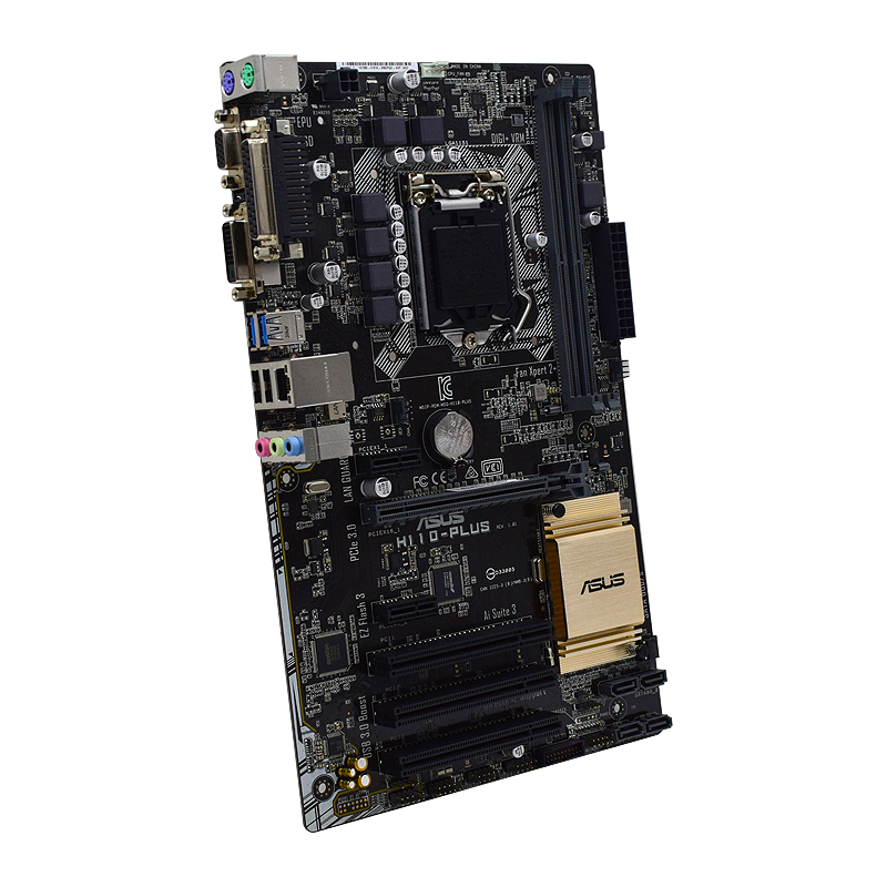 Asus H110-PLUS Motherboard sup - Intel Cpu Core I5 ulasan dan harga