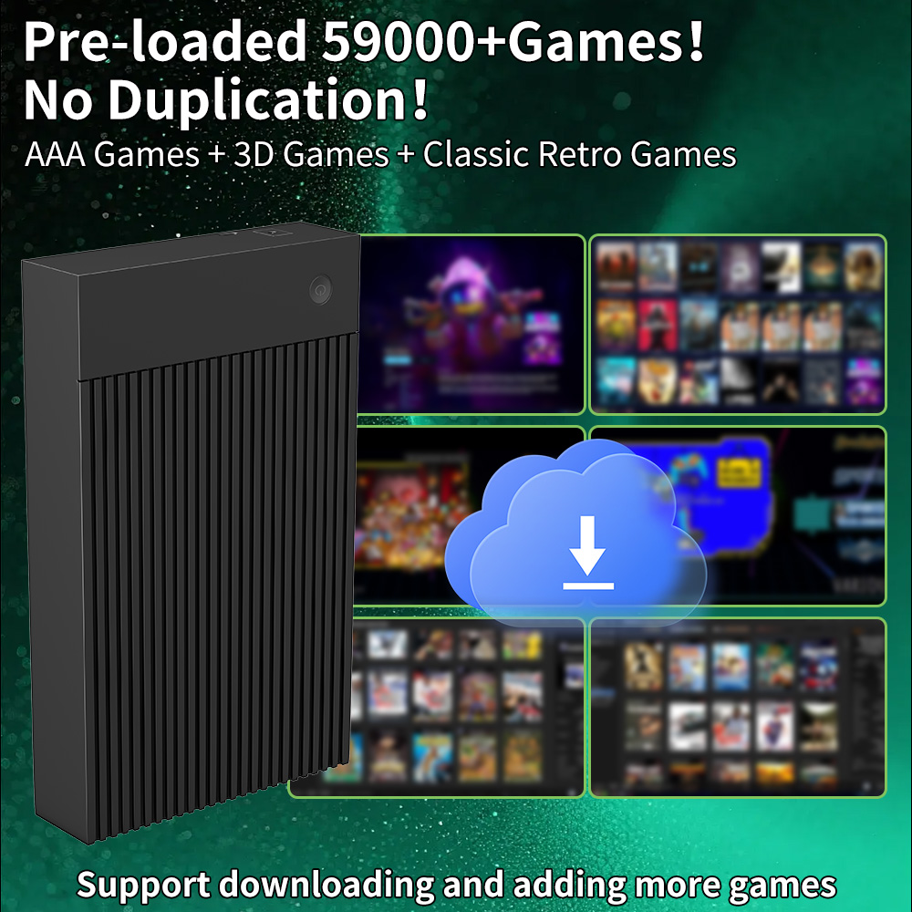 Hyper Base MIX 4T Retro HDD 59 - Retro Gaming Setup ulasan dan harga