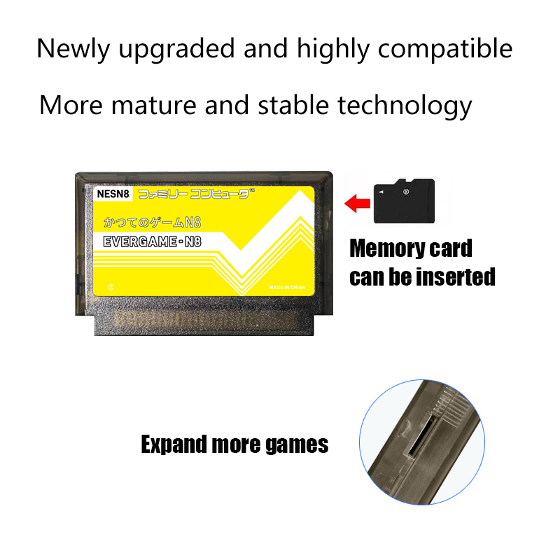 REMANK EVERGAME N8 NES Cartrid - Retro Gaming Setup ulasan dan harga