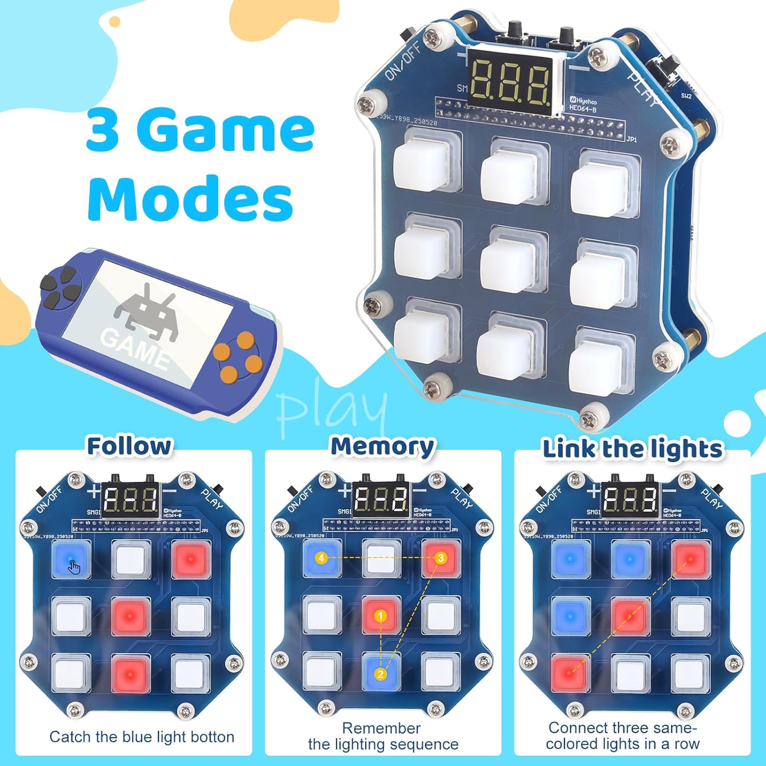 3-in-1 Retro Game Soldering Ki - Retro Gaming Gift Ideas ulasan dan harga