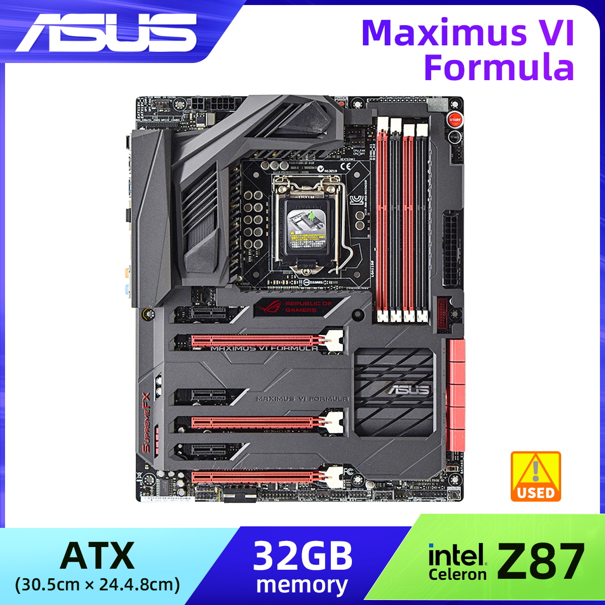 ASUS MAXIMUS VI FORMULA Mother - Intel Cpu Core I5 ulasan dan harga