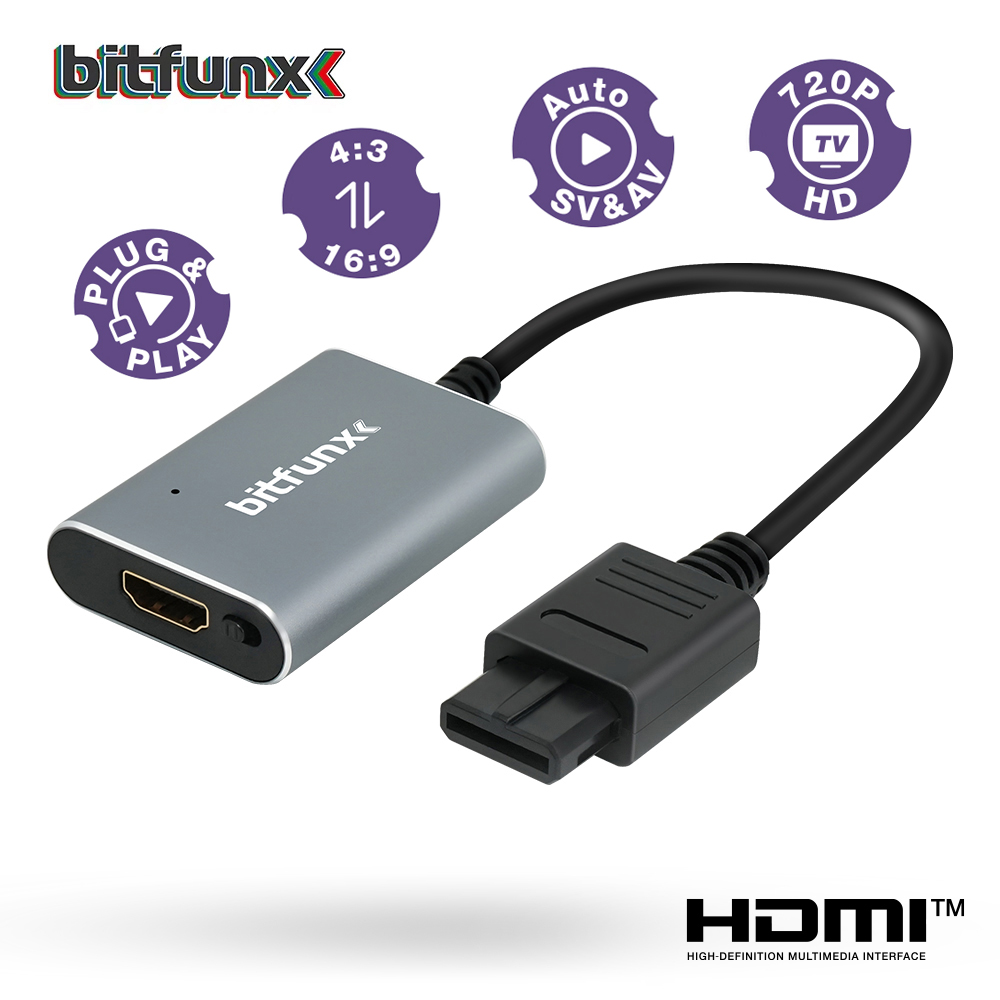 Bitfunx 720P HDMI™ Adapter S-v - Retro Gaming Upscaler ulasan dan harga