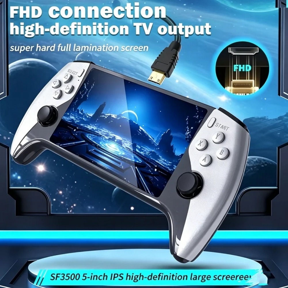 SF3500 5 inch Handheld Game Co - Retro Gaming Setup ulasan dan harga